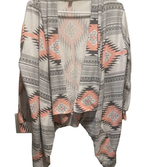 MYOBE Aztec print knit cardigan XL - Picture 3 of 3